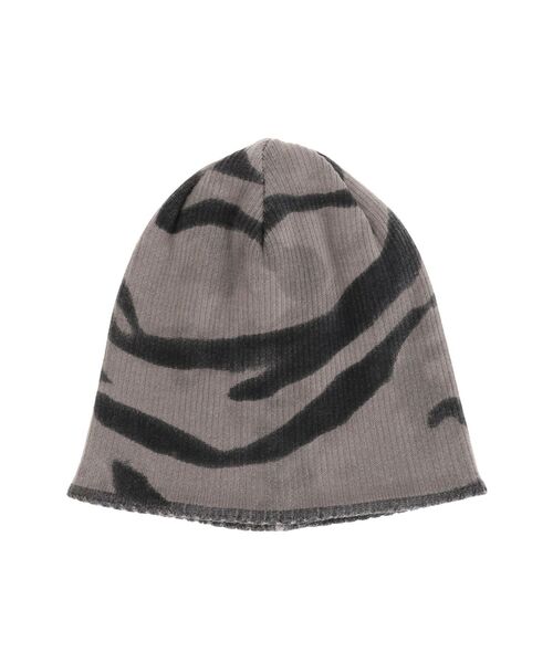 EMODA（エモダ）の「ダブルフェイスプリントビーニー（ニットキャップ/ビーニー・レディース・ブラウン/ブラック・FREE）」の16枚目の写真
