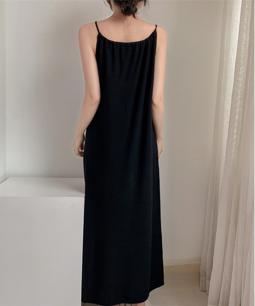 MAISON DE THERESE(メゾン ド テレーズ)の「chicニット2点セット(長袖ストール&ワンピース)(ワンピース・レディース・ベージュ/ブラック/アイボリー/カーキ・S/M/L/XL)」の11枚目の写真