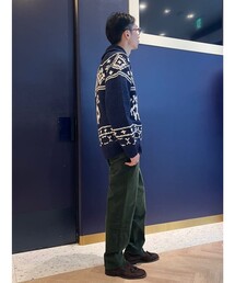 ブルックスブラザーズ　カウチン　セーター ウール GFロゴ フルジップ カウチンセーター | Brooks Brothers