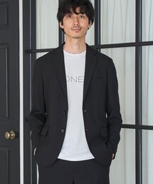 RONEL（ロネル）の「ポリバスケットテーラードジャケット（テーラードジャケット）」