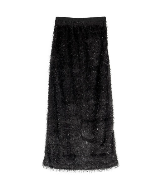 :ETHROF(イーサオブ)の「FRINGE JACQUARD SKIRT(スカート・レディース・オフホワイト/ブラック・FREE)」の11枚目の写真