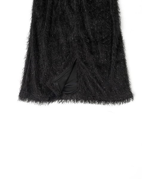 :ETHROF(イーサオブ)の「FRINGE JACQUARD SKIRT(スカート・レディース・オフホワイト/ブラック・FREE)」の14枚目の写真