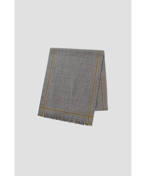 MARGARET HOWELL（マーガレットハウエル）の「DOGTOOTH WOOL SCARF