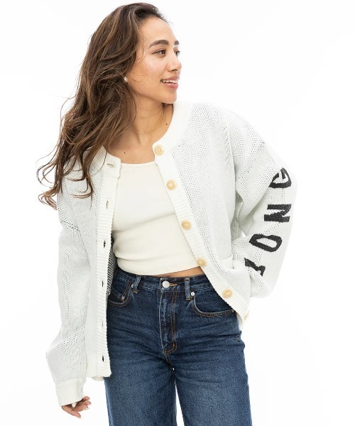 セール】BILLABONG レディース LOGO JACQUARD SWEATE/ビラボン