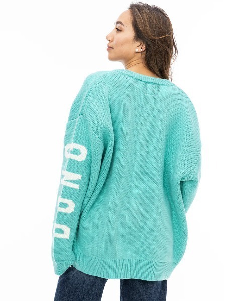 ビラボン BILLABONG レディース LOGO JACQUARD SWEATER CADI セーターカーディガン アウトドア キャンプ スポーツ スケボー スノボ 正規品 セール】BILLABONG レディース LOGO JACQUARD SWEATE/ビラボン