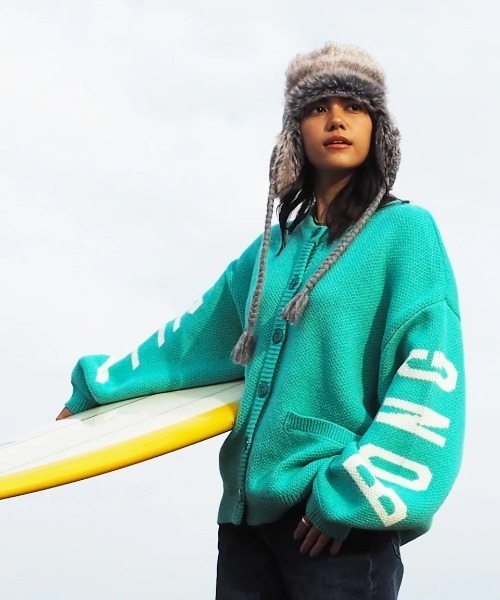 ビラボン BILLABONG レディース LOGO JACQUARD SWEATER CADI セーターカーディガン アウトドア キャンプ スポーツ スケボー スノボ 正規品 セール】BILLABONG レディース LOGO JACQUARD SWEATE/ビラボン