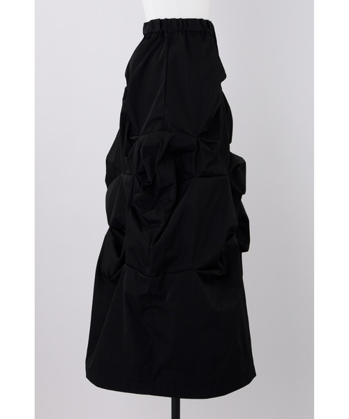 nagonstans(ナゴンスタンス)の「High Density Twill manyタックスカート(スカート・レディース・ダークブラウン/ブラック・SMALL/MEDIUM)」の12枚目の写真