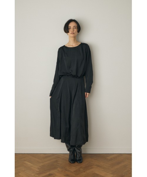 M_（エムアンダーバー）の「【セットアップ対応】花柄刺繍ブラウス リサイクルポリエステル使用（シャツ/ブラウス・レディース・アイボリー/ブラック・FREE）」の6枚目の写真