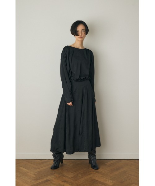 M_（エムアンダーバー）の「【セットアップ対応】花柄刺繍ブラウス リサイクルポリエステル使用（シャツ/ブラウス・レディース・アイボリー/ブラック・FREE）」の8枚目の写真