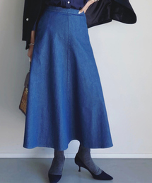 woadblue | 【woadblue /ウォードブルー】NEMOPHILA / フレアスカート / デニムスカート(スカート)