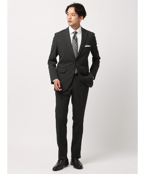 SUIT SQUARE（スーツスクエア）の「セットアップ 最高パンツ テーパードパンツ ウォッシャブル NON IRON 2WAYストレッチ RS07（スラックス・メンズ・グレー・LL/L/M/S）」の11枚目の写真