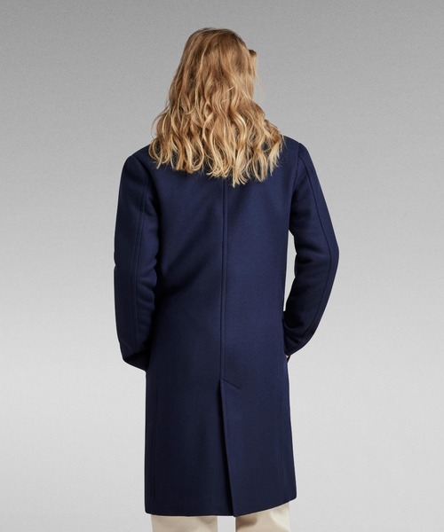 G-STAR（ジースター）の「【UNISEX】Premium Long Wool Coat/オーバーサイズロングウールコート（チェスターコート・レディース・ダークブルー・SMALL/X-SMALL）」の7枚目の写真