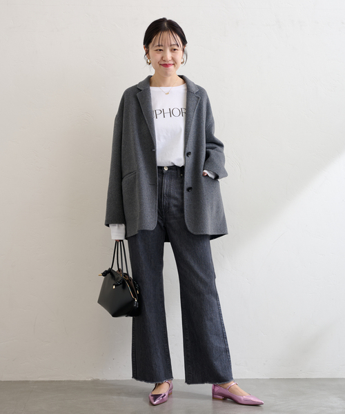 LE TALON（ルタロン）の「LE TALON wide knot bag（トートバッグ・レディース・ブラック/ベージュ系その他・FREE）」の4枚目の写真