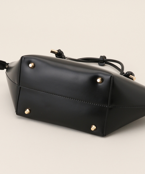 LE TALON（ルタロン）の「LE TALON wide knot bag（トートバッグ・レディース・ブラック/ベージュ系その他・FREE）」の15枚目の写真