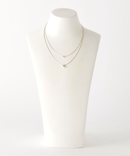 BEAUTY&YOUTH UNITED ARROWS(ビューティーアンドユースユナイテッドアローズ)の「メタルトップ ネックレス -3WAY-(ネックレス・レディース・シルバー/ゴールド・FREE)」の21枚目の写真