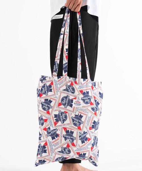 BEDWIN & THE HEARTBREAKERS（ベドウィン アンド ザ ハートブレイカーズ）の「Pabst Ex.TOTE BAG "HUCK"（トートバッグ・メンズ・マルチ・FREE）」の5枚目の写真