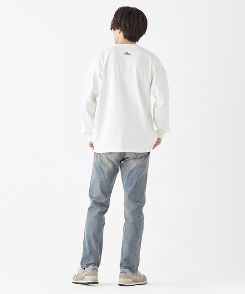 KRIFF MAYER（クリフメイヤー）の「オーバーダイロンT(RANDOLPH)（Tシャツ/カットソー・メンズ・チャコール/ネイビー/オフホワイト・MEDIUM/LARGE/X-LARGE）」の9枚目の写真