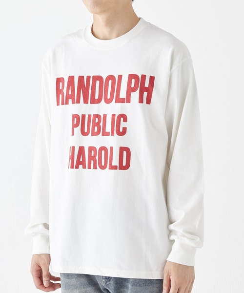 KRIFF MAYER（クリフメイヤー）の「オーバーダイロンT(RANDOLPH)（Tシャツ/カットソー・メンズ・チャコール/ネイビー/オフホワイト・MEDIUM/LARGE/X-LARGE）」の10枚目の写真