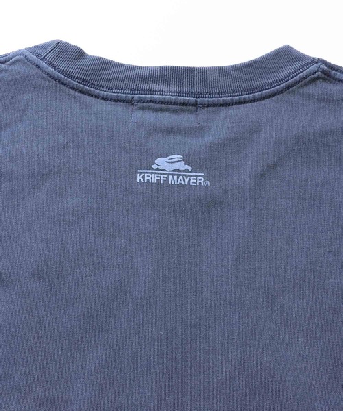KRIFF MAYER（クリフメイヤー）の「オーバーダイロンT(RANDOLPH)（Tシャツ/カットソー・メンズ・チャコール/ネイビー/オフホワイト・MEDIUM/LARGE/X-LARGE）」の14枚目の写真