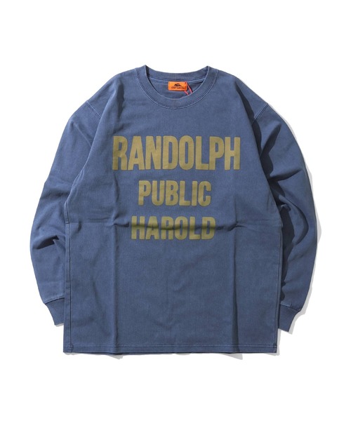 KRIFF MAYER（クリフメイヤー）の「オーバーダイロンT(RANDOLPH)（Tシャツ/カットソー・メンズ・チャコール/ネイビー/オフホワイト・MEDIUM/LARGE/X-LARGE）」の19枚目の写真