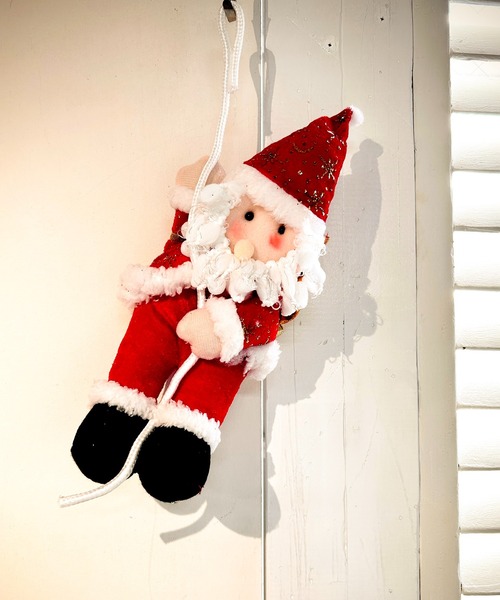 セール】2-11E2 ロープ サンタクロース 吊り下げオーナメント サンタ