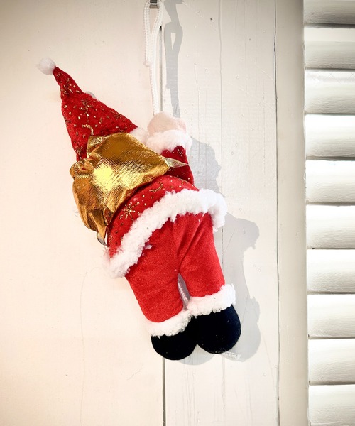 セール】2-11E2 ロープ サンタクロース 吊り下げオーナメント サンタ