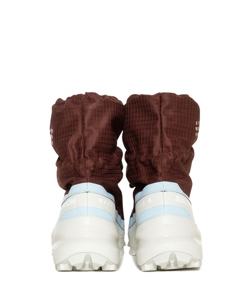 国内発送 MM6 Maison Margiela x Salomon Cross Mid ブラウン Salomon Cross Mid