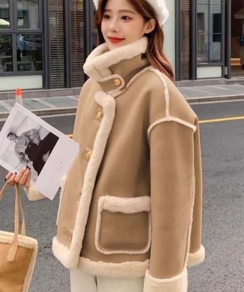 セール】フェイクムートンコート（ムートンコート）｜Ritzy