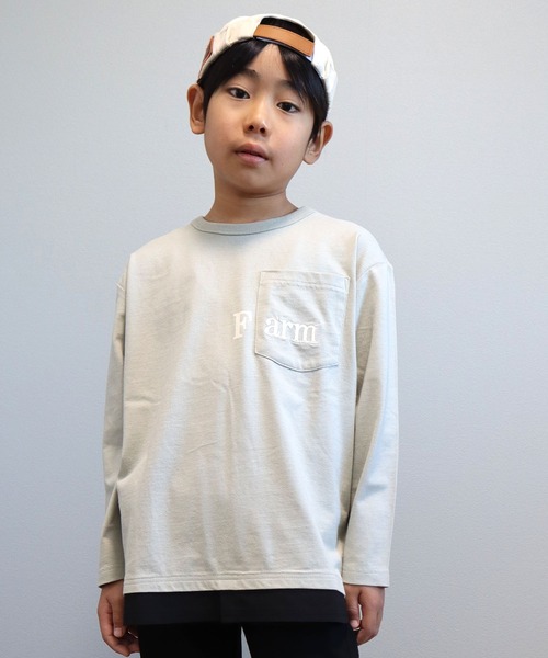 FARM（ファーム）の「FARMﾎﾟｹT（Tシャツ/カットソー・キッズ・ホワイト/グレー・160cm/150cm/140cm/130cm）」の6枚目の写真