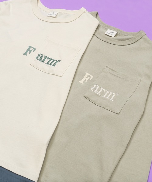 FARM（ファーム）の「FARMﾎﾟｹT（Tシャツ/カットソー・キッズ・ホワイト/グレー・160cm/150cm/140cm/130cm）」の8枚目の写真