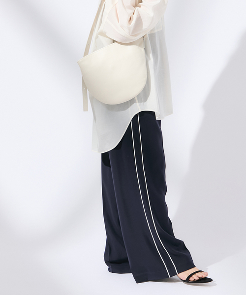 journal standard L'essage(ジャーナルスタンダードレサージュ)の「ミリオーネツイル ラインパンツ(スラックス・レディース・グレー/ネイビー・38/36)」の13枚目の写真