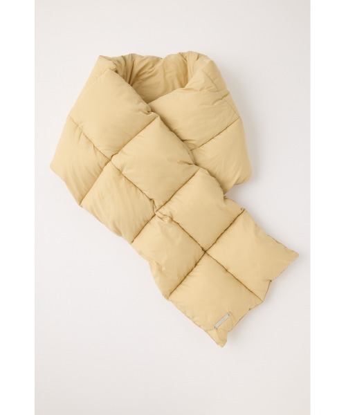 MOUSSY(マウジー)の「PUFFER ストール(ストール/ショール・レディース・ミント/ダークブラウン/ライトベージュ・FREE)」の3枚目の写真