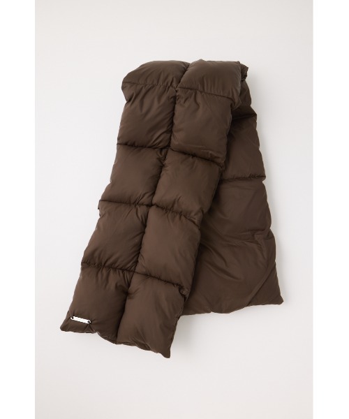 MOUSSY(マウジー)の「PUFFER ストール(ストール/ショール・レディース・ミント/ダークブラウン/ライトベージュ・FREE)」の5枚目の写真