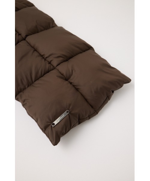 MOUSSY(マウジー)の「PUFFER ストール(ストール/ショール・レディース・ミント/ダークブラウン/ライトベージュ・FREE)」の6枚目の写真