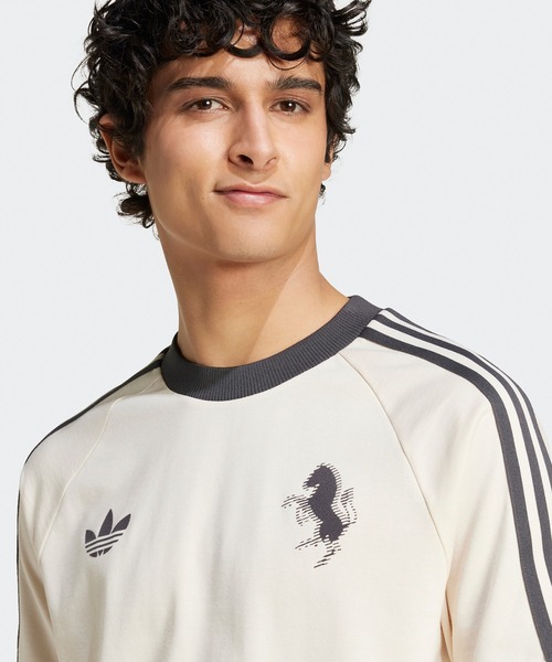 adidas(アディダス)の「adidas/アディダス FBLI ユベントス LIFFSTYLER 半袖Tシャツ(Tシャツ/カットソー・メンズ・ホワイト・L/M/XL)」の13枚目の写真