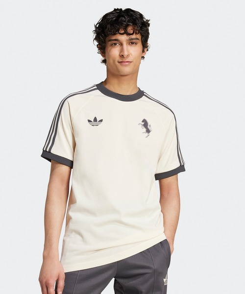 adidas(アディダス)の「adidas/アディダス FBLI ユベントス LIFFSTYLER 半袖Tシャツ(Tシャツ/カットソー・メンズ・ホワイト・L/M/XL)」の15枚目の写真