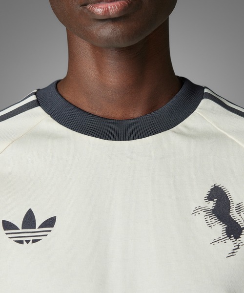 adidas(アディダス)の「adidas/アディダス FBLI ユベントス LIFFSTYLER 半袖Tシャツ(Tシャツ/カットソー・メンズ・ホワイト・L/M/XL)」の18枚目の写真