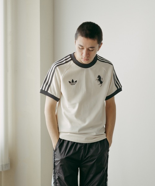 adidas(アディダス)の「adidas/アディダス FBLI ユベントス LIFFSTYLER 半袖Tシャツ(Tシャツ/カットソー・メンズ・ホワイト・L/M/XL)」の5枚目の写真