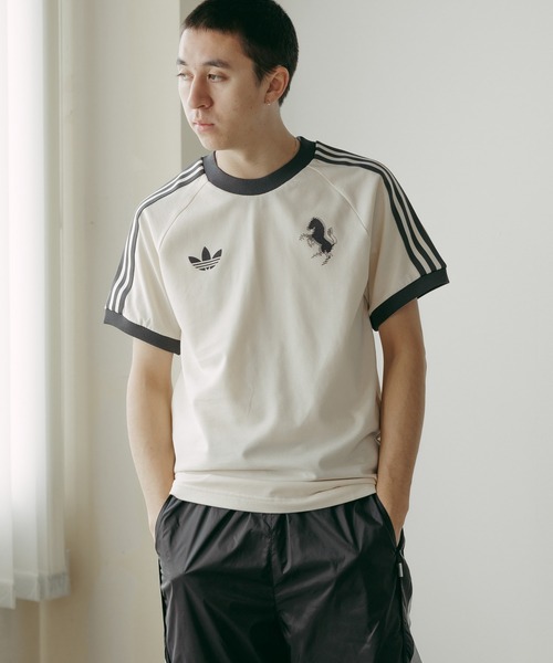 adidas(アディダス)の「adidas/アディダス FBLI ユベントス LIFFSTYLER 半袖Tシャツ(Tシャツ/カットソー・メンズ・ホワイト・L/M/XL)」の6枚目の写真