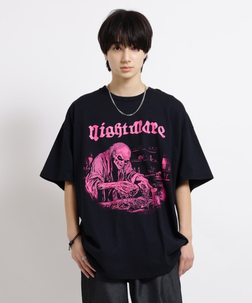 MILKBOY(ミルクボーイ)の「NIGHTMARE Tシャツ(Tシャツ/カットソー・レディース・B/C/A・L/M)」の3枚目の写真