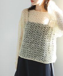 ADAWAS | 《NOBLE別注》ADAWAS/アダワズ SHEER MOHAIRMIX KNIT(ニット/セーター)