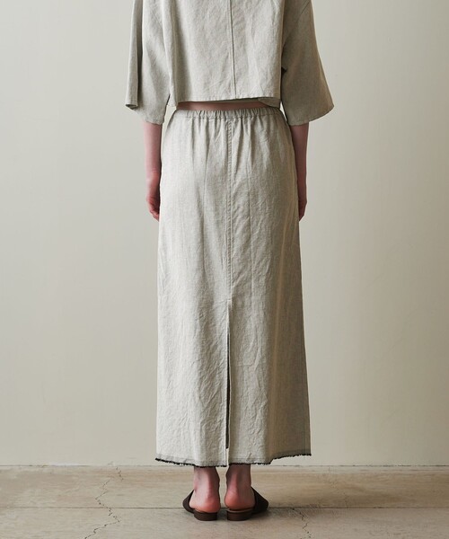 セール】＜Steven Alan＞コットン アサ デニム ロング スカート
