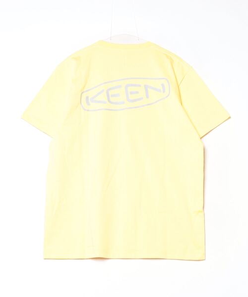 KEEN(キーン)の「OC/RP C&B LOGO TEE / オーシーアールピー シーアンドビー ロゴ ティー / Tシャツ(Tシャツ/カットソー・レディース・イエロー・L/XL/S/M)」の2枚目の写真