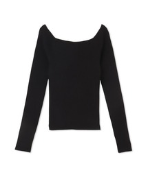 オフショルリブニット≪手洗い可能≫