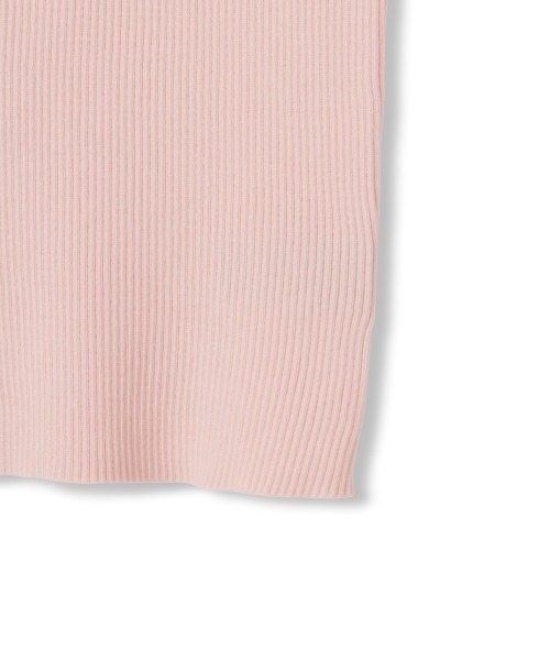 QUEENS COURT（クイーンズコート）の「オフショルリブニット≪手洗い可能≫（ニット/セーター・レディース・ピンク/レッド/オフホワイト/ブラック・M）」の18枚目の写真