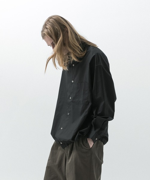 SLICK/スリック】Typewriter Drawstring Shirt / タイプライター SLICK/スリック】Typewriter Drawstring Shirt / タイプライター