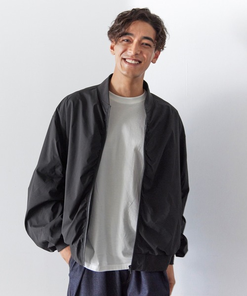 coca（coca）（コカ）の「タイプライターBIG MA-1（MA-1・メンズ・ブラック/グレー・XL/L/M）」の6枚目の写真