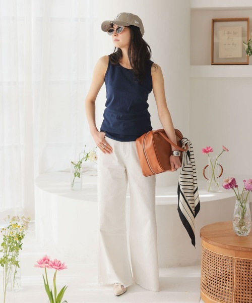 DONOBAN（ドノバン）の「スクエアボストンバッグ（ボストンバッグ・レディース・キャメル/ブラック・ONE）」の5枚目の写真