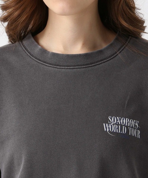 FOREVER 21（フォーエバー トゥエンティーワン）の「【2025SS】バックロゴピグメントスウェットプルオーバー（スウェット・レディース・イエロー/グレー/チャコールグレー・FREE）」の22枚目の写真