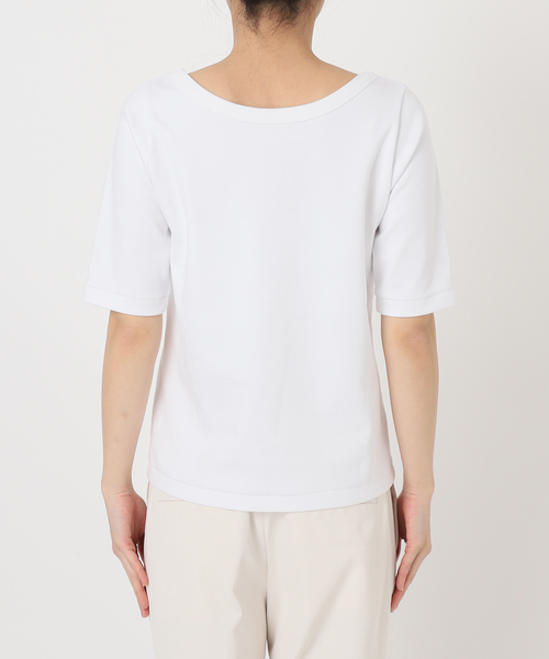 NOBLE｜《追加》スビンコットンソフトスクエアーネックTシャツ
